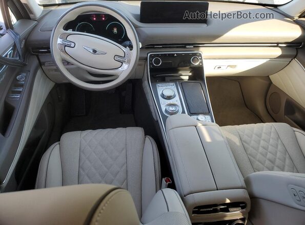 KMUHCESCXRU168293 2024 GENESIS GV80 Black Вид панелі приладів