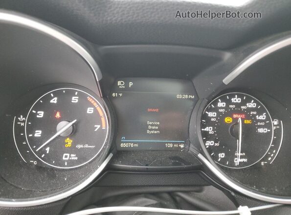 ZASPAKBN0N7D24510 2022 ALFA ROMEO STELVIO Серый Вид щитка приборов