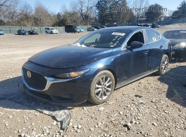 3MZBPABL9LM139124 2020 MAZDA 3 Синий Передняя левая четверть