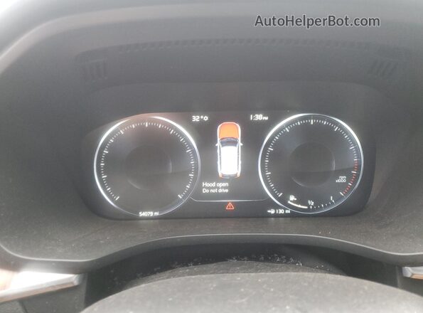 YV4102DLXL1458869 2020 VOLVO XC60 Белый Вид щитка приборов