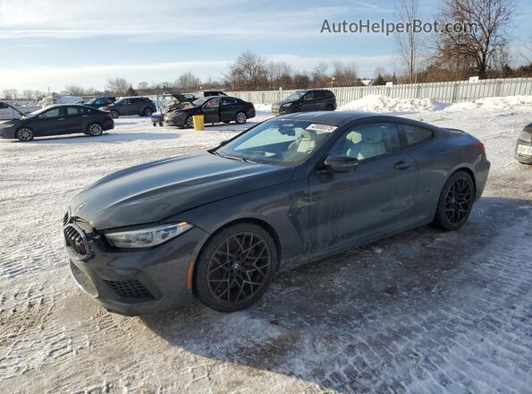 WBSAE0C07LCD01784 2020 BMW M8 Gray Przód lewy