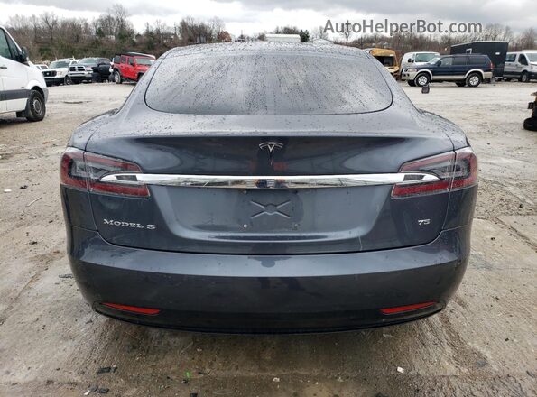 5YJSA1E1XHF210860 2017 TESLA MODEL Угольный Вид сзади