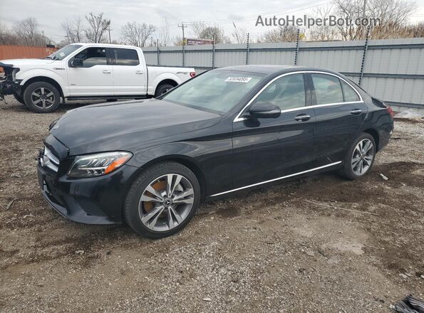 W1KWF8EB3MR626439 2021 MERCEDES-BENZ C Черный Передняя левая четверть