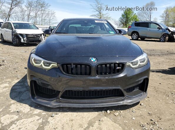 WBS4Y9C57JAC87205 2018 BMW M4 Черный Вид спереди