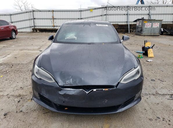 5YJSA1E1XHF210860 2017 TESLA MODEL Угольный Вид спереди