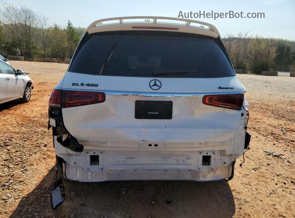4JGFF5KE4NA755518 2022 MERCEDES-BENZ GLS White Rear view