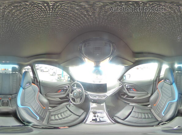 3MF13DM02R8E49919 2024 BMW M2 Синий Панорамный вид салона 360°