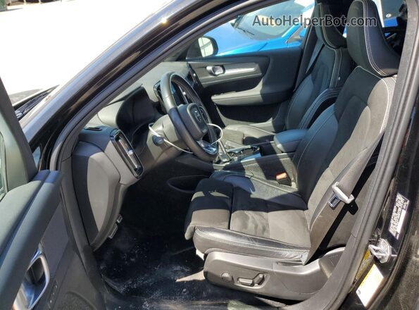 YV4ED3UR0M2582001 2021 VOLVO XC40 Black Widok wnętrza z przodu