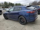 2020 Alfa Romeo Stelvio Ti Синий vin: ZASPAKBN0L7C82854
