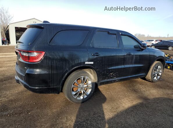 1C4RDJDG7LC106683 2020 DODGE DURANGO Black Tył prawy