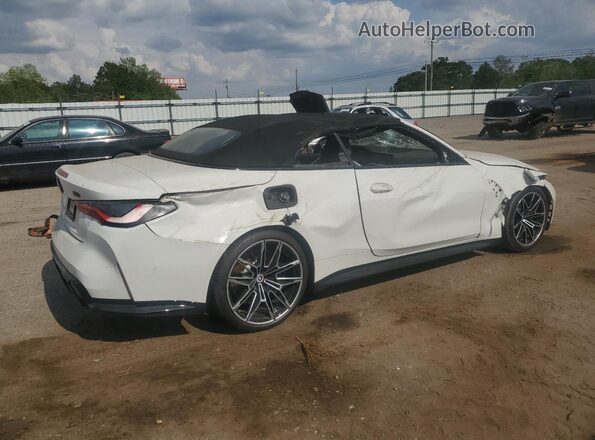 WBS33BA03NCK92918 2022 BMW M4 Белый Задняя правая четверть