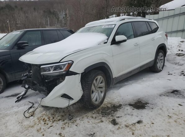 1V2BR2CA5MC541336 2021 VOLKSWAGEN ATLAS White Przód lewy