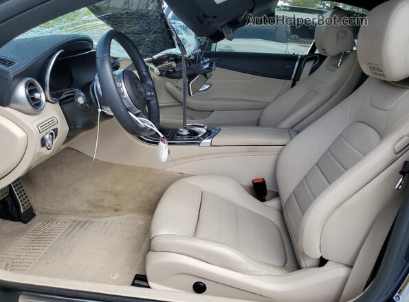W1KWK8DB7LF997861 2020 MERCEDES-BENZ C Синий Вид салона спереди