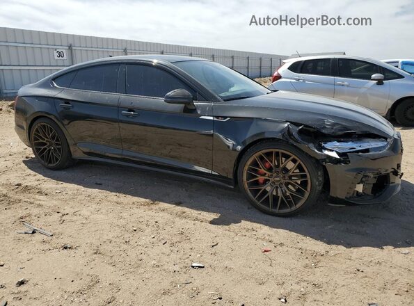 WAUC4CF56MA007425 2021 AUDI S5 Черный Передняя правая четверть