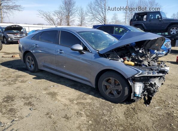 5XXG14J26MG045130 2021 KIA K5 Серый Передняя правая четверть