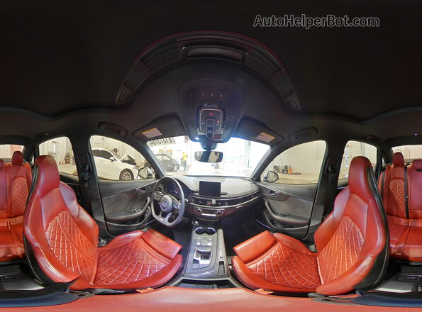 WAUB4AF46KA115225 2019 AUDI S4 Gray Widok naklejki z numerem VIN