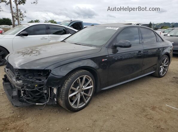 WAUBGBFL0GA000972 2016 AUDI S4 Черный Передняя левая четверть