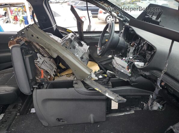 1C4SDJGJ4MC578706 2021 DODGE DURANGO Gray Front interior view