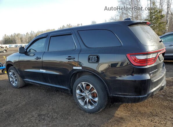 1C4RDJDG7LC106683 2020 DODGE DURANGO Black Tył lewy