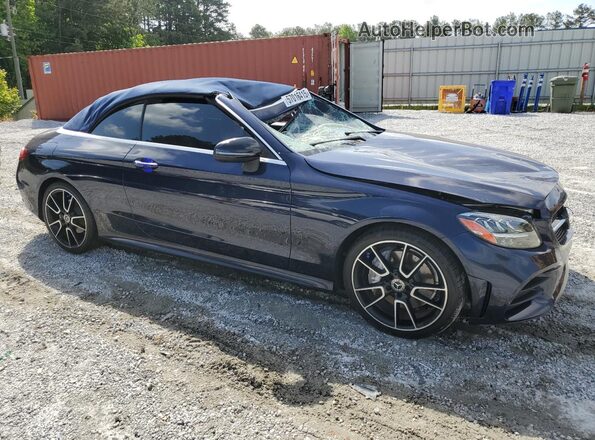 W1KWK8DB7LF997861 2020 MERCEDES-BENZ C Синий Передняя правая четверть