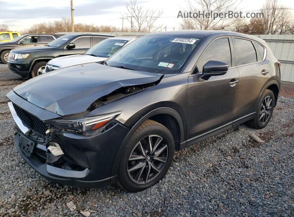 JM3KFBDL3H0208352 2017 MAZDA CX-5 Угольный Передняя левая четверть