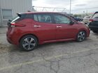 2021 Nissan Leaf Sv Burgundy vin: 1N4AZ1CVXMC555250