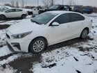 2019 Kia Forte Fe White vin: 3KPF24AD9KE051049