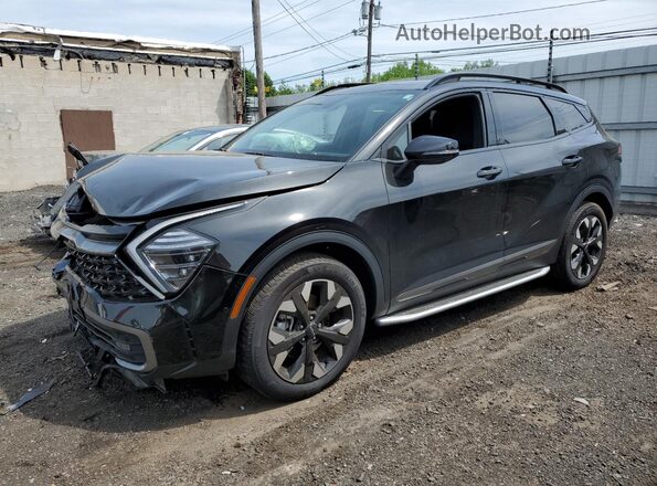 KNDPZDDH7R7155824 2024 KIA SPORTAGE Черный Передняя левая четверть