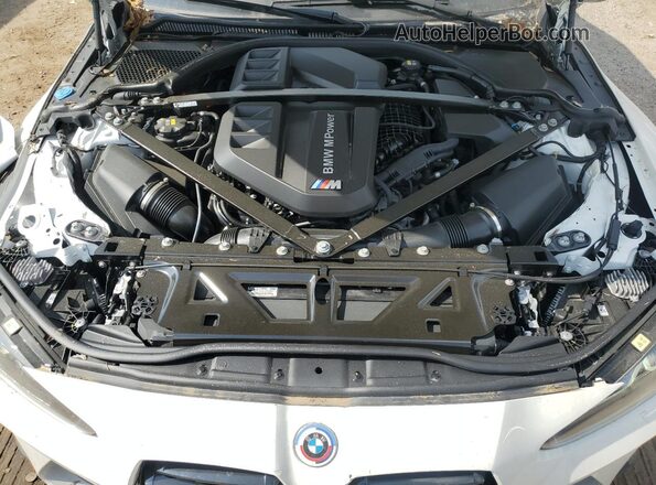 WBS33BA03NCK92918 2022 BMW M4 Белый Вид задней части салона