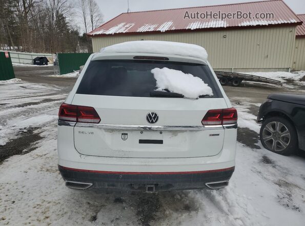 1V2BR2CA5MC541336 2021 VOLKSWAGEN ATLAS White Widok z tyłu