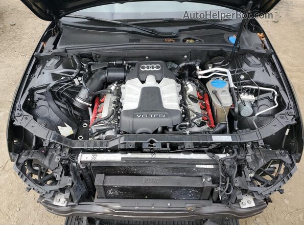 WAUBGBFL0GA000972 2016 AUDI S4 Черный Вид задней части салона