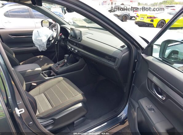 7FARS5H51SE020734 2025 HONDA CR-V HYBRID Gray წინა სალონის ხედი