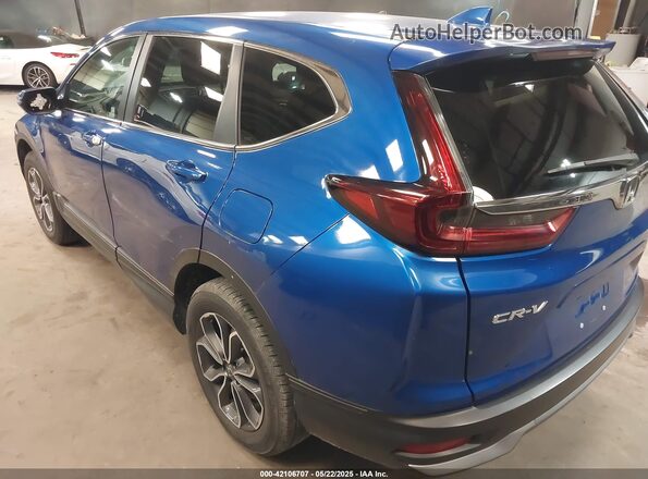 7FARW2H58ME020879 2021 HONDA CR-V Blue Tył lewy