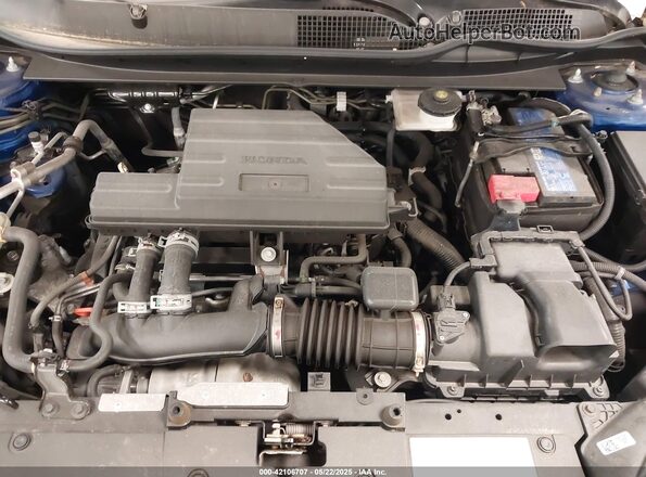 7FARW2H58ME020879 2021 HONDA CR-V Blue Widok z tyłu