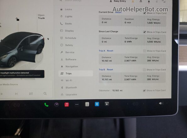 7SAYGDED3RA330876 2024 TESLA MODEL Charcoal Սարքավորումների վահանակի տեսք