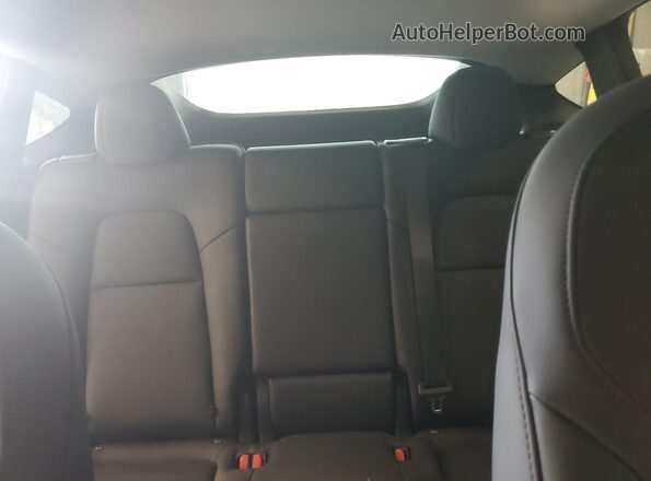 7SAYGDED3RA330876 2024 TESLA MODEL Charcoal Հետևի նստատեղերի տեսք