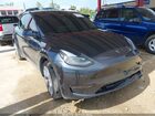 2024 Tesla Model Y Rwd Gray vin: 7SAYGDED6RF054342