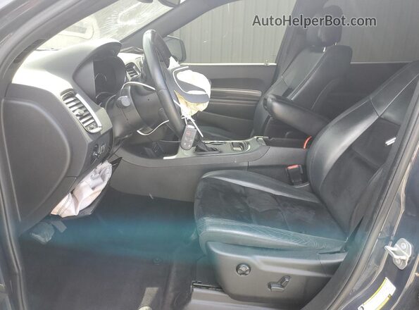 1C4RDJDG0JC262142 2018 DODGE DURANGO Серый Вид салона спереди