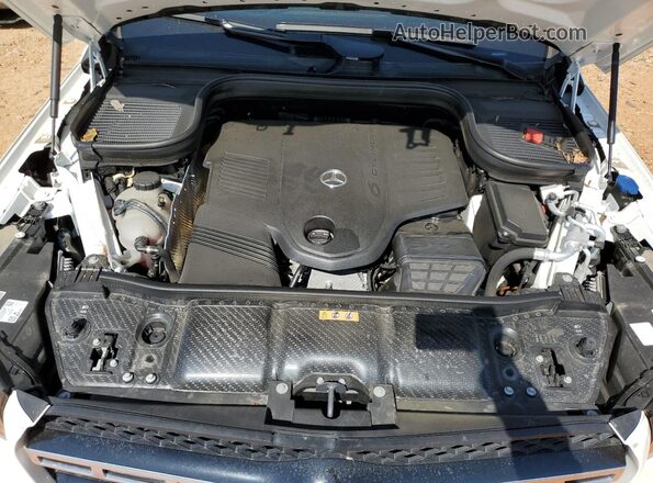4JGFF5KE4NA755518 2022 MERCEDES-BENZ GLS White Engine compartment view