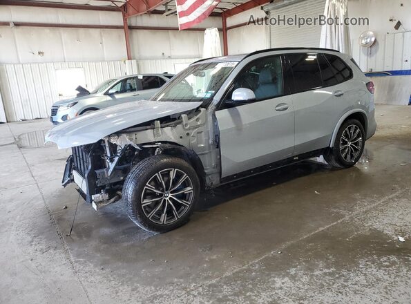 5UX23EU04S9X17313 2025 BMW X5 Серый Передняя левая четверть