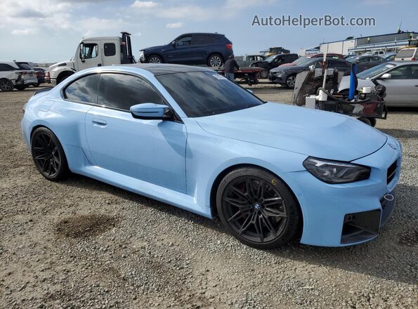 3MF13DM02R8E49919 2024 BMW M2 Синий Передняя правая четверть
