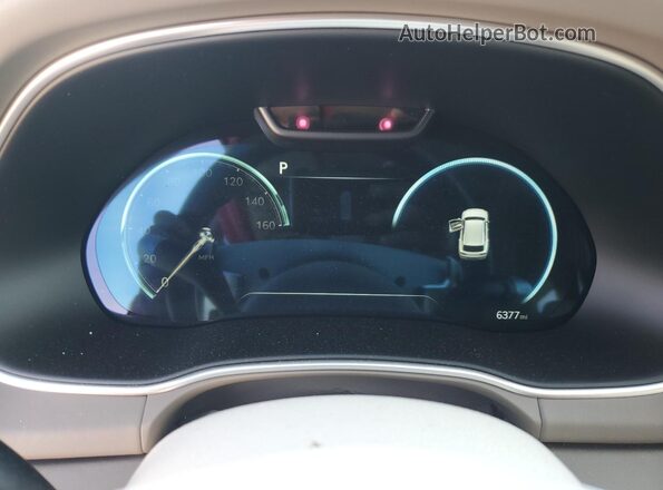 KMUHCESCXRU168293 2024 GENESIS GV80 Black Вид щитка приладів