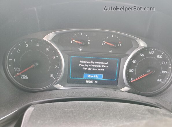 2GNAXMEV2N6146899 2022 CHEVROLET EQUINOX Black Instrument cluster view