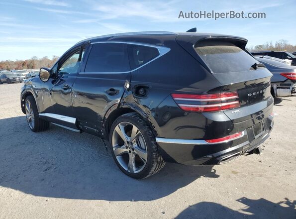 KMUHCESCXRU168293 2024 GENESIS GV80 Black Задня ліва чверть