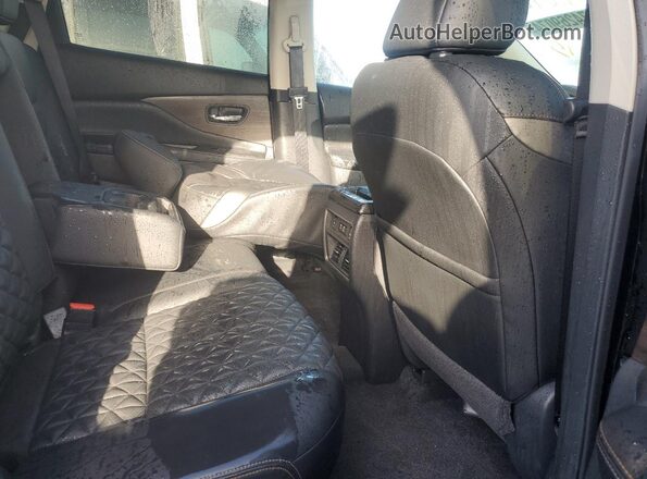 5N1AZ2DJ8RC106972 2024 NISSAN MURANO Black უკანა სალონის ხედი