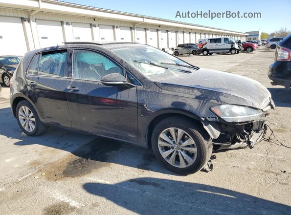 3VWG57AU7LM002403 2020 VOLKSWAGEN GOLF Black Przód prawy