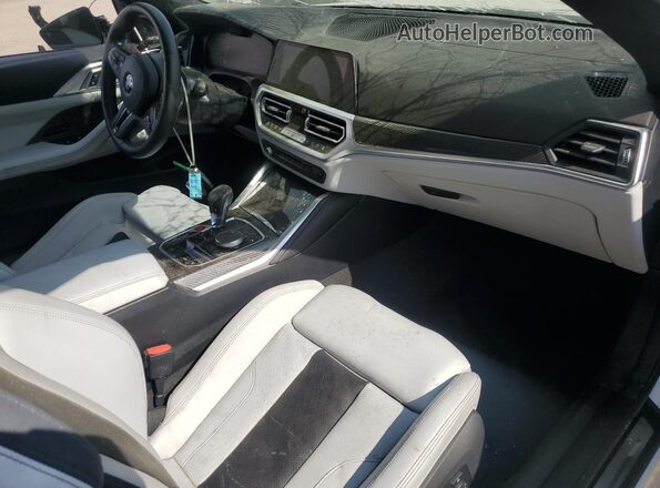 WBS33BA03NCK92918 2022 BMW M4 Белый Вид панели приборов