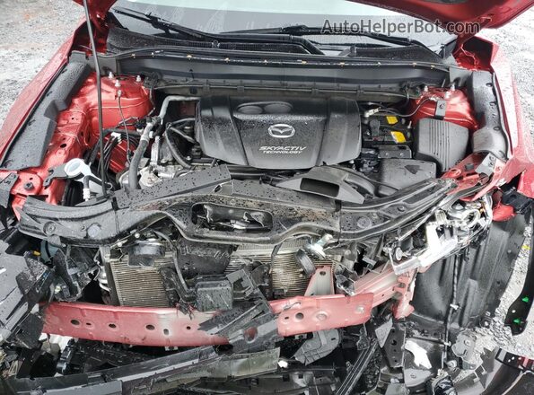 JM3KFADMXK1621910 2019 MAZDA CX-5 Красный Вид задней части салона