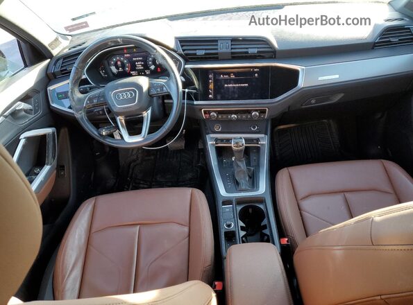 WA1EECF36M1037722 2021 AUDI Q3 Black Вид панелі приладів