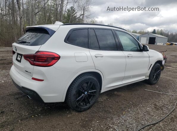 5UXTY5C08L9B04591 2020 BMW X3 White უკანა მარჯვენა